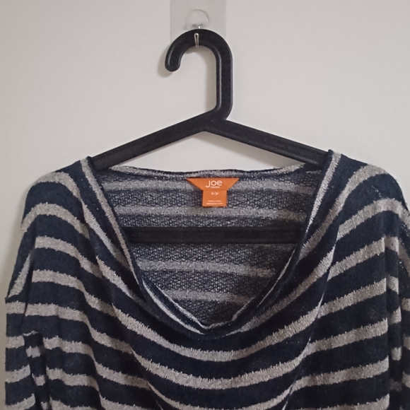 Joe Fresh striped sheer wool sweater - Picture 2 of 5